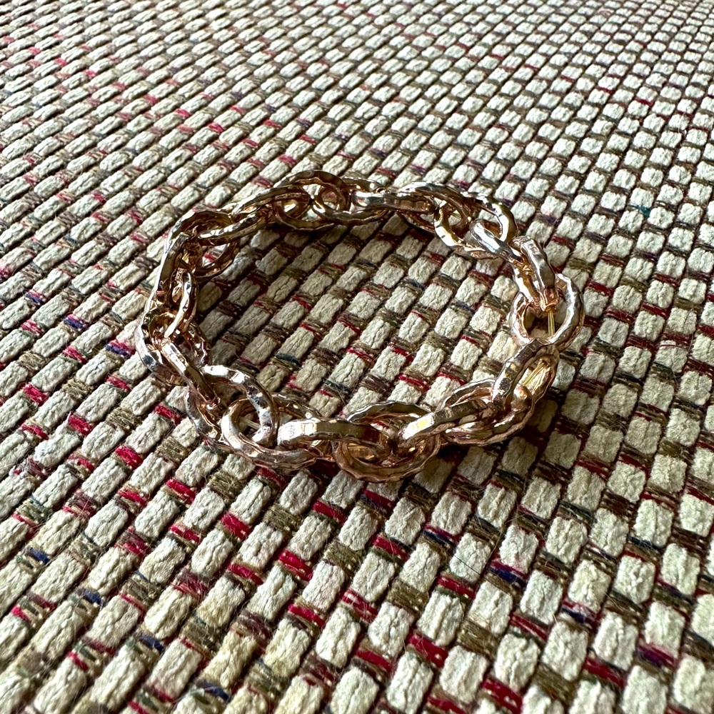 Chunky Gold Bracelet!
